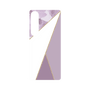プレミアムパネル［ マーブルトライアングルパレット - Purple ］