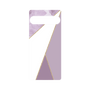 プレミアムパネル［ マーブルトライアングルパレット - Purple ］