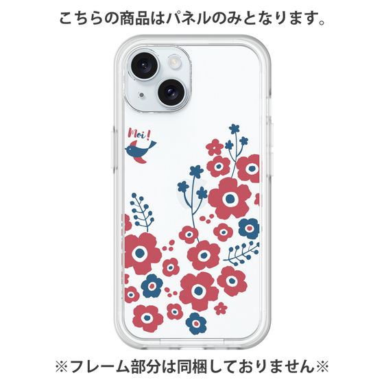 プレミアムパネル［ 北欧フラワーバード ］
