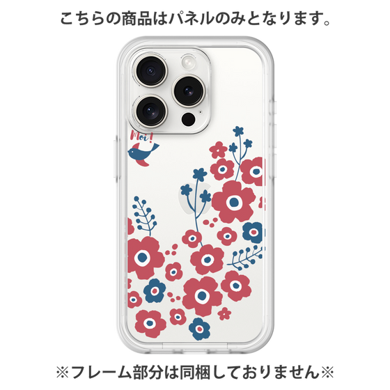 プレミアムパネル［ 北欧フラワーバード ］