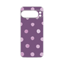 プレミアムパネル［ 水彩ドット・レトロカラー - Purple ］