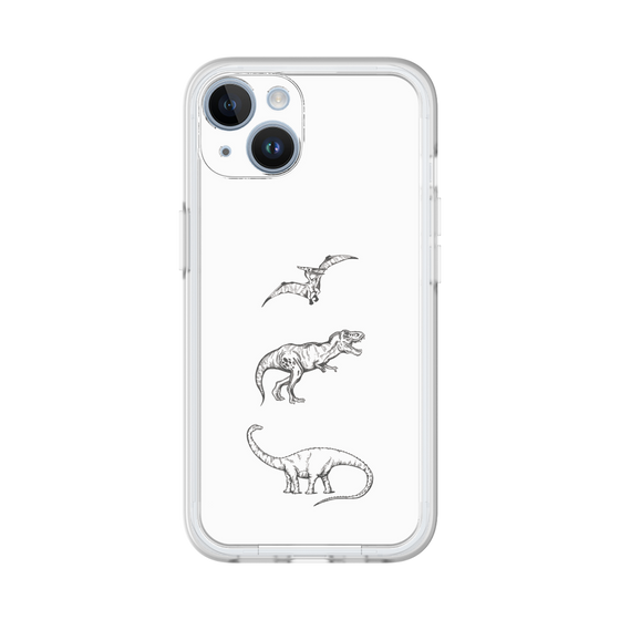 プレミアムパネル［ Dinosaurs No.1 - White ］