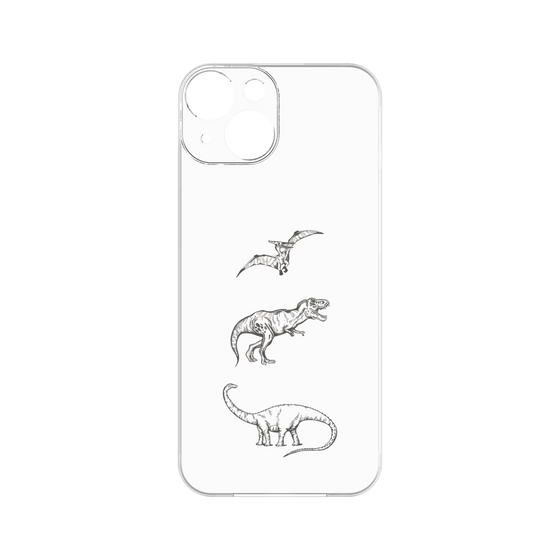 プレミアムパネル［ Dinosaurs No.1 - White ］