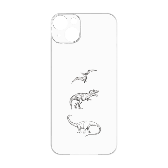 プレミアムパネル［ Dinosaurs No.1 - White ］