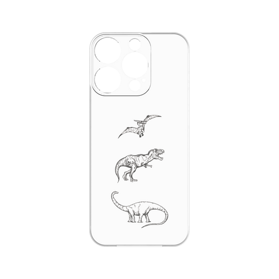 プレミアムパネル［ Dinosaurs No.1 - White ］