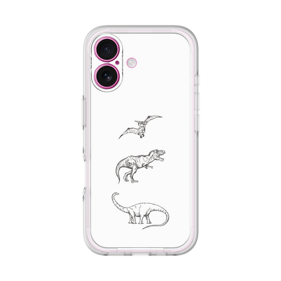 プレミアムパネル［ Dinosaurs No.1 - White ］