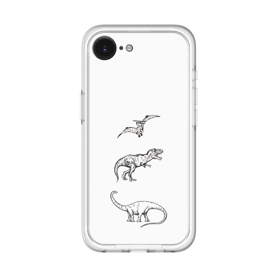 プレミアムパネル［ Dinosaurs No.1 - White ］