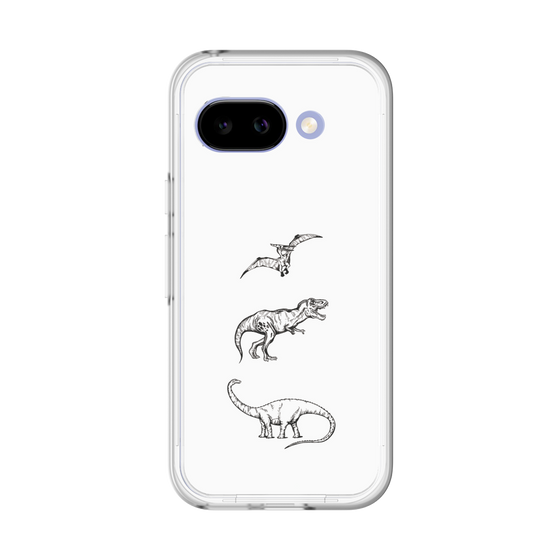 プレミアムパネル［ Dinosaurs No.1 - White ］