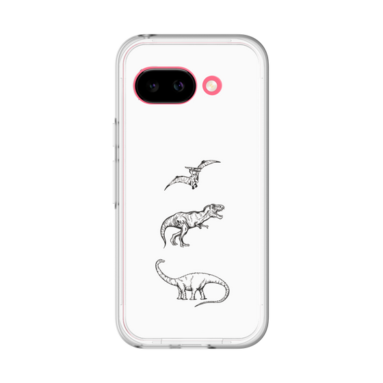 プレミアムパネル［ Dinosaurs No.1 - White ］