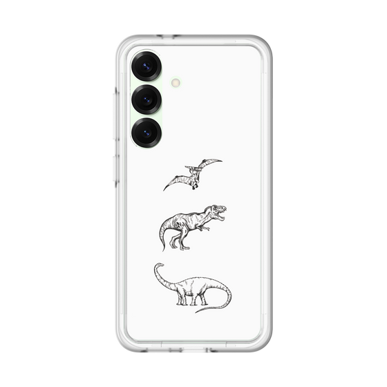 プレミアムパネル［ Dinosaurs No.1 - White ］
