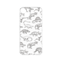 プレミアムパネル［ Dinosaurs No.2 - White ］