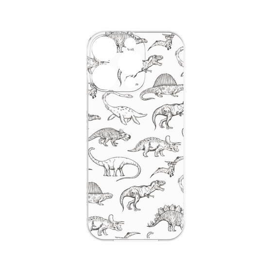 プレミアムパネル［ Dinosaurs No.2 - White ］