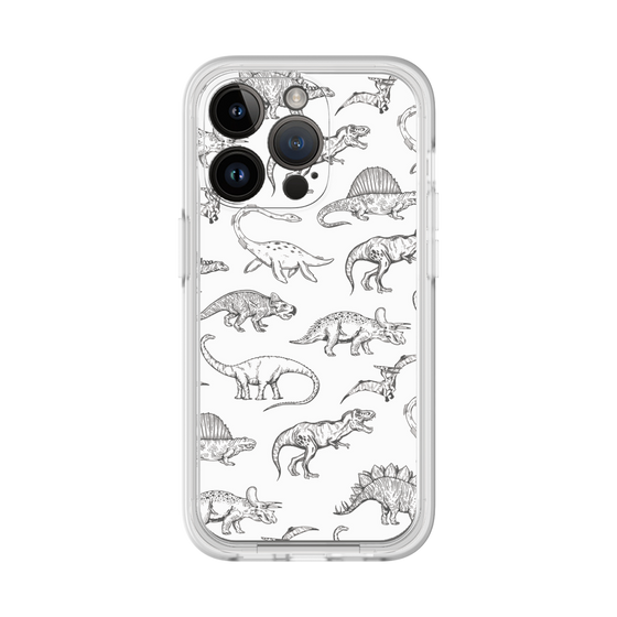 プレミアムパネル［ Dinosaurs No.2 - White ］