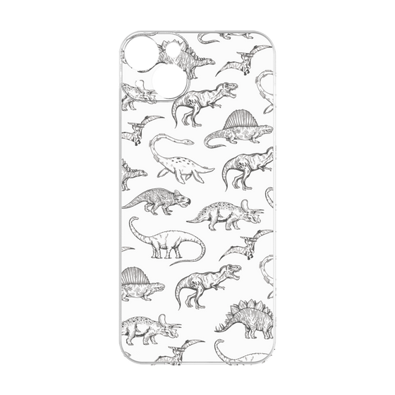 プレミアムパネル［ Dinosaurs No.2 - White ］