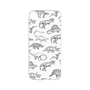 プレミアムパネル［ Dinosaurs No.2 - White ］