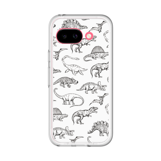 プレミアムパネル［ Dinosaurs No.2 - White ］