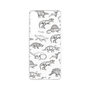 プレミアムパネル［ Dinosaurs No.2 - White ］
