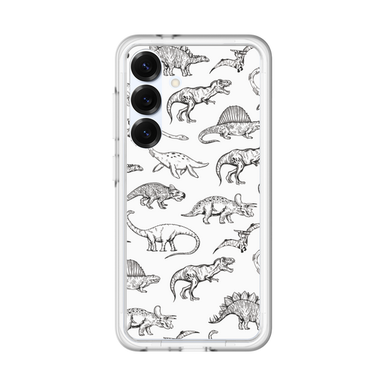 プレミアムパネル［ Dinosaurs No.2 - White ］