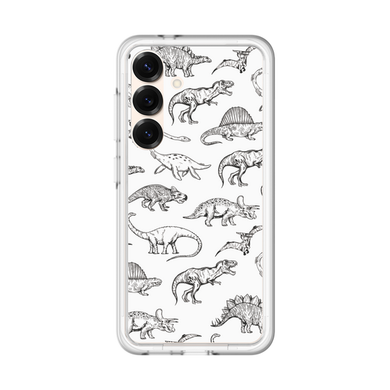 プレミアムパネル［ Dinosaurs No.2 - White ］