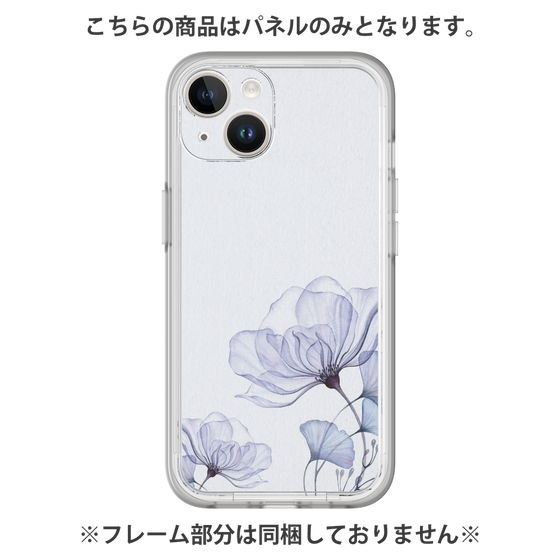 プレミアムパネル［ Natural Flower - blue ］