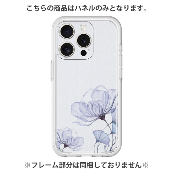 プレミアムパネル［ Natural Flower - blue ］