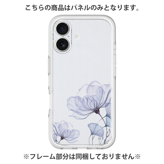 プレミアムパネル［ Natural Flower - blue ］