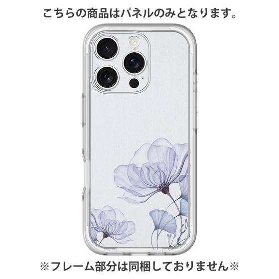 プレミアムパネル［ Natural Flower - blue ］