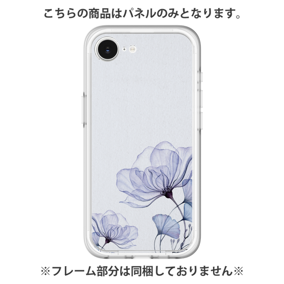 プレミアムパネル［ Natural Flower - blue ］