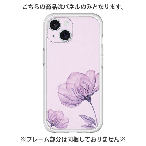 プレミアムパネル［ Natural Flower - Purple ］