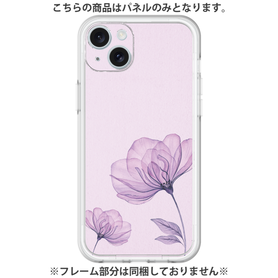 プレミアムパネル［ Natural Flower - Purple ］