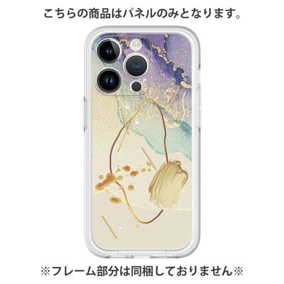 プレミアムパネル［ Marble Nuance Painting Purple ］