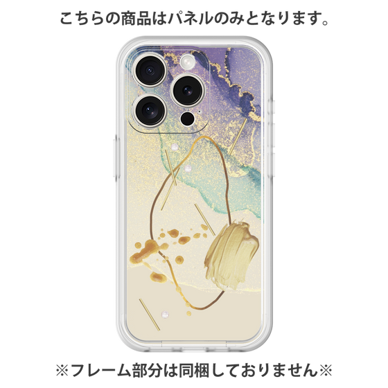 プレミアムパネル［ Marble Nuance Painting Purple ］