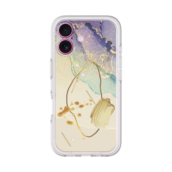 プレミアムパネル［ Marble Nuance Painting Purple ］