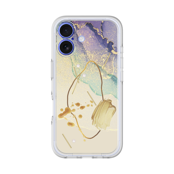 プレミアムパネル［ Marble Nuance Painting Purple ］