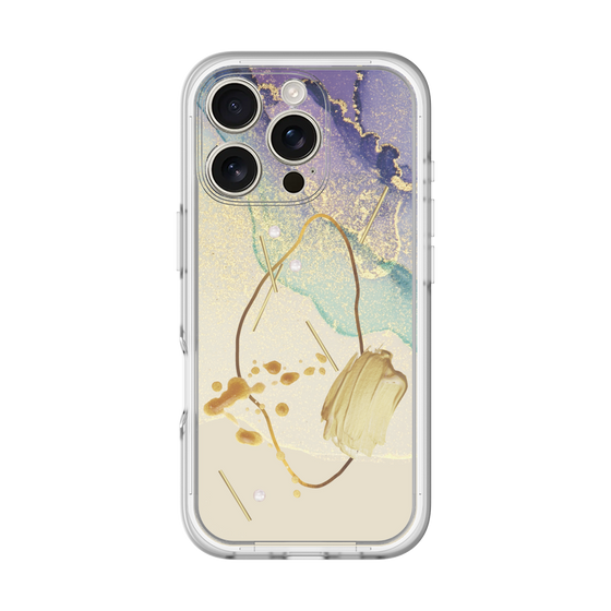 プレミアムパネル［ Marble Nuance Painting Purple ］