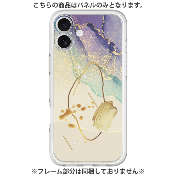 プレミアムパネル［ Marble Nuance Painting Purple ］