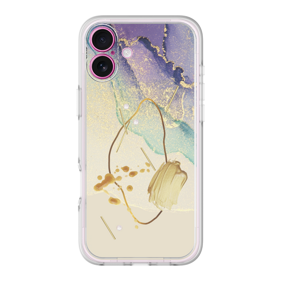 プレミアムパネル［ Marble Nuance Painting Purple ］
