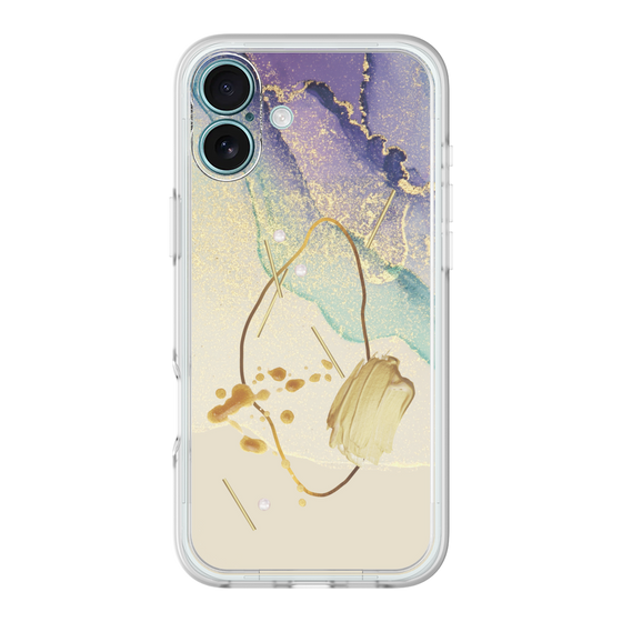 プレミアムパネル［ Marble Nuance Painting Purple ］