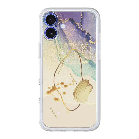 プレミアムパネル［ Marble Nuance Painting Purple ］