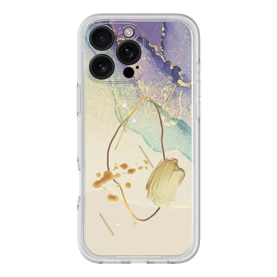 プレミアムパネル［ Marble Nuance Painting Purple ］