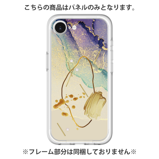 プレミアムパネル［ Marble Nuance Painting Purple ］