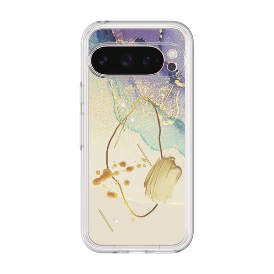 プレミアムパネル［ Marble Nuance Painting Purple ］