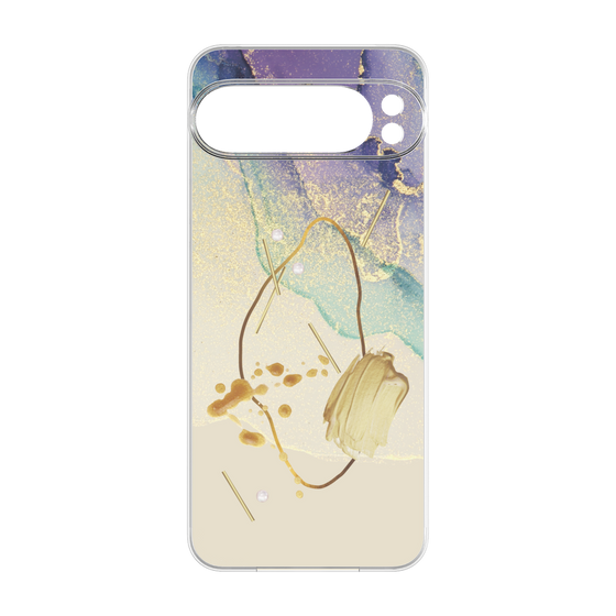 プレミアムパネル［ Marble Nuance Painting Purple ］