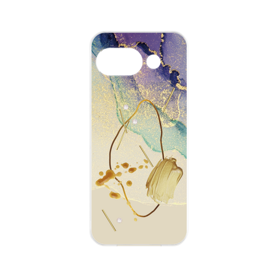 プレミアムパネル［ Marble Nuance Painting Purple ］