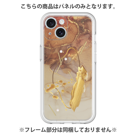 プレミアムパネル［ Marble Nuance Painting Brown ］