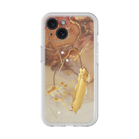 プレミアムパネル［ Marble Nuance Painting Brown ］