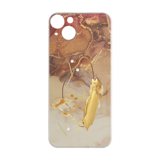 プレミアムパネル［ Marble Nuance Painting Brown ］