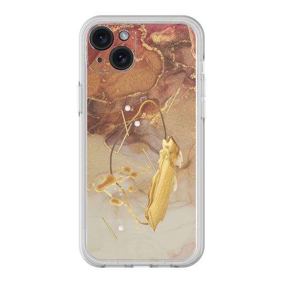 プレミアムパネル［ Marble Nuance Painting Brown ］