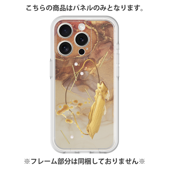 プレミアムパネル［ Marble Nuance Painting Brown ］