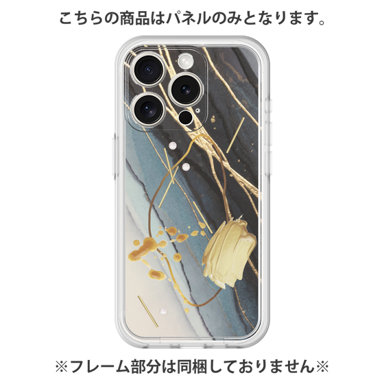 プレミアムパネル［ Marble Nuance Painting Black ］